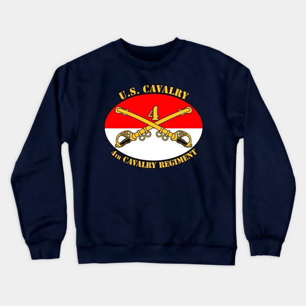4th Cavalry Regiment Crewneck Sweatshirt by MBK